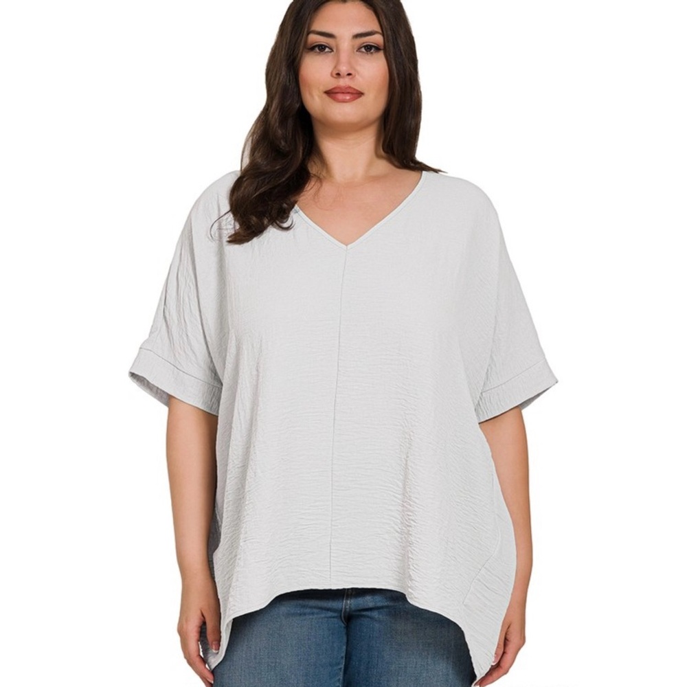 Short Sleeve Dolman Cement